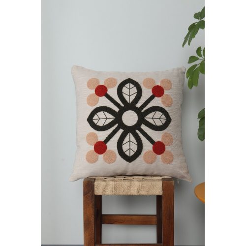 Elegáns 100% vászon párnahuzat, 43 x 43 cm | Puha és tartós | Tökéletes lakberendezéshez, nappalihoz és hálószobához | Stílusos és kényelmes
