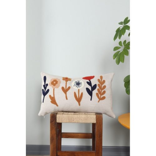 Prémium lenvászon párna, 43 x 25 cm | Puha szilikon töltelék | Stílusos és kényelmes lakberendezésben, nappaliban vagy hálószobában | Tartós és elegáns design