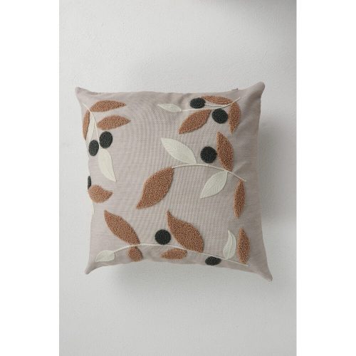 Elegáns 100% vászon párnahuzat, 43 x 43 cm | Puha és tartós | Tökéletes lakberendezéshez, nappalihoz és hálószobához | Stílusos és kényelmes