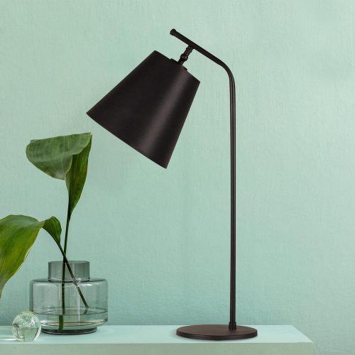 Elegáns fekete falilámpa, fém ház, 10 x 12 cm, magasság 100 cm, E14 Max 40W, IP20 | Elbűvölő szállodai stílusú világítás a modern terekhez