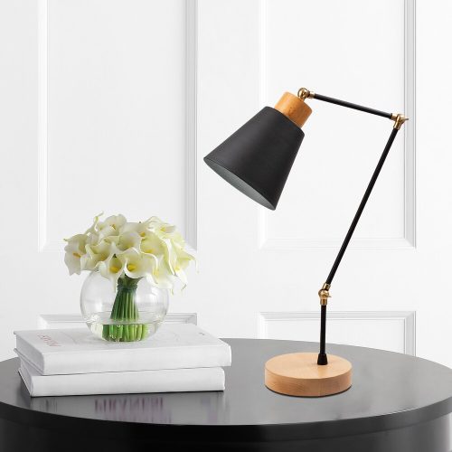 Elegáns fekete falilámpa, fém ház, 10 x 12 cm, magasság 100 cm, E14 Max 40W, IP20 | Elbűvölő szállodai stílusú világítás a modern terekhez