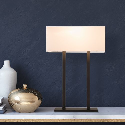 Elegáns fekete falilámpa, fém ház, 10 x 12 cm, magasság 100 cm, E14 Max 40W, IP20 | Elbűvölő szállodai stílusú világítás a modern terekhez