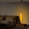 Elegáns fekete csillár, fém test, állítható magasság 60-110 cm | 17 cm Szélesség, 10 cm Mélység | SMD LED 16W 3000K | Stílusos világítás modern lakberendezéshez és étkezőkhöz, IP20 besorolású