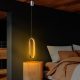 Elegáns krómcsillár, fém test, állítható magasság 60-110 cm, szélesség 17 cm, LED 16W 3000K, IP20 | Modern világítótestek nappaliba, étkezőbe és bejáratba, stílusos és funkcionális dizájn
