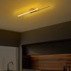 Elegáns arany csillár, fém test, 86 x 17 x 5 cm | Integrált LED 16W 3000K | Stílusos világítótestek modern lakberendezéshez, étkezőhöz és lakóterekhez | IP20 besorolású, tartós kivitel