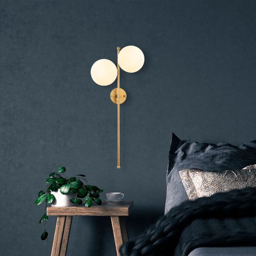 Modern fekete fali lámpa, MDF ház, 60 x 12 x 33 cm, E27 aljzat (max. 40 W), IP20, dugaszolható, lézerrel vágott kivitel, stílusos és funkcionális világítás bármilyen helyre