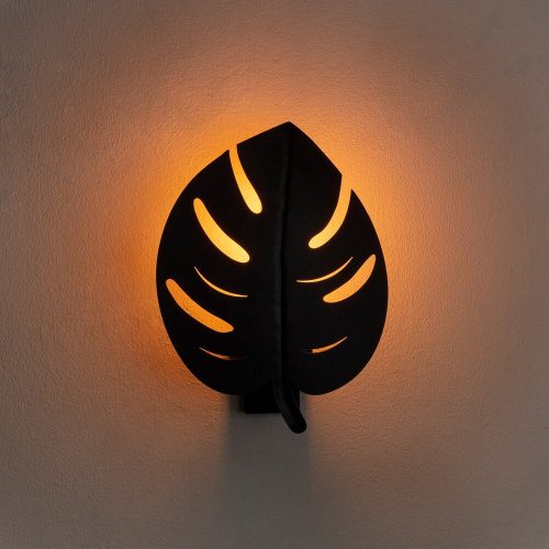 Ipari fali lámpa, fekete és vintage, 17 x 25 cm, magasság 36 cm | Fém ház, E27 Socket Max 40W | Stílusos világítás modern terekbe