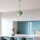 Elegáns menta csillár, fém test, Ø30 x 25 cm | Teljes magasság: 70 cm, nem állítható | 1 db E27 Max 40W-os aljzat, 220-240V | Tökéletes modern lakóterekhez, stílusos és funkcionális világítási megoldáshoz