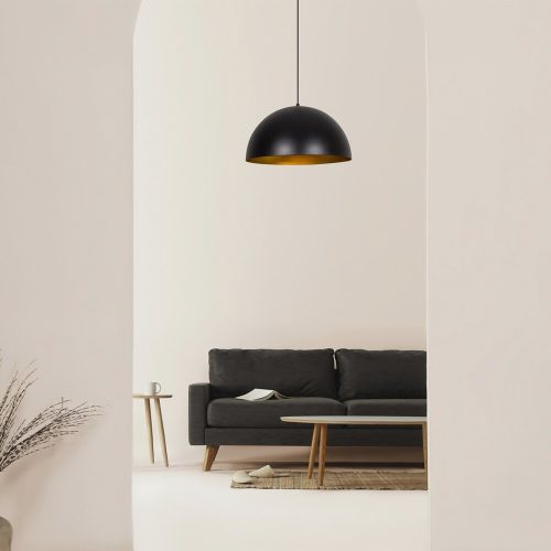Modern fekete fali lámpa, MDF ház, 60 x 12 x 33 cm, E27 aljzat (max. 40 W), IP20, dugaszolható, lézerrel vágott kivitel, stílusos és funkcionális világítás bármilyen helyre