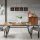 Modern fekete csillár, fém test, állítható magasság 120 cm, 110 x 25 cm | 4 x E27 Max 40W, IP20 | Stílusos skandináv dizájn otthonra és irodára, elegáns egyszínű lámpatest