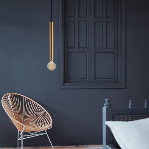 Ipari fali lámpa, fekete és vintage, 17 x 25 cm, magasság 36 cm | Fém ház, E27 Socket Max 40W | Stílusos világítás modern terekbe