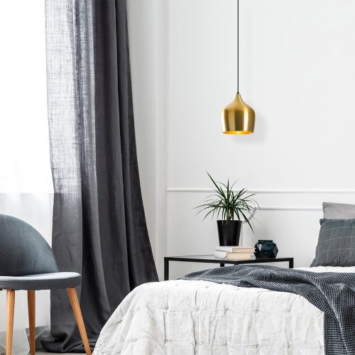 Ipari fali lámpa, fekete és vintage, 17 x 25 cm, magasság 36 cm | Fém ház, E27 Socket Max 40W | Stílusos világítás modern terekbe