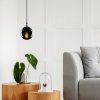 Ipari fali lámpa, fekete és vintage, 17 x 25 cm, magasság 36 cm | Fém ház, E27 Socket Max 40W | Stílusos világítás modern terekbe