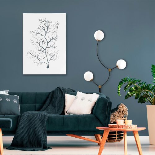Ipari fali lámpa, fekete és vintage, 17 x 25 cm, magasság 36 cm | Fém ház, E27 Socket Max 40W | Stílusos világítás modern terekbe