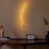 Elegáns arany fali lámpa, fém ház, 49 x 15 x 10 cm | SMD LED 7W 3000K | Stílusos világítás a modern lakberendezéshez és hangulathoz