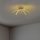 Elegáns arany csillár, fém test, 57 cm szélesség, 20 cm magasság | SMD LED 28W 3000K | Stílusos világítás a modern lakberendezéshez és hangulathoz