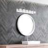 Elegáns fehér fali lámpa, fém ház, 10 x 10 x 91 cm | Alaplap 91 x 10 cm, IP20, 6 x E27 Max 40W | Tökéletes modern lakberendezéshez és hangulathoz