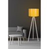 Skandináv állólámpa, krém és sárga, 145 cm Magasság | MDF ház, E27 aljzat, max. 40 W, 200 cm-es kábel, stílusos kialakítás modern lakóterekhez