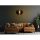 Elegáns fekete nagy gömbcsillár, állítható magasság 70 cm, MDF ház, E27 aljzat Max 40W | Skandináv design modern terekhez