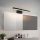 Modern fekete fali lámpa, fém ház, 40 x 5 x 13 cm | 1 x 8W LED, 3000K, 800 Lm | Stílusos ipari és skandináv dizájn otthonra és szállodára