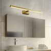 Modern fali lámpa fém házzal és akril kupakkal, 60 cm x 5 cm x 13 cm | 12W LED, 3000K, 1200Lm | Antik kivitel, tökéletes a Glam és skandináv dekorációhoz