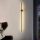 Modern fekete fali lámpa, 91 x 10 x 6 cm | Fém ház, 1 x 18W LED, 3000K, 1800 Lm | Skandináv design, tökéletes a kortárs terekbe