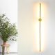 Modern fali lámpa, antik fém ház, 121 x 10 x 6 cm | 1 x 24W LED, 3000K, 2400Lm | Elegáns skandináv dizájn a Glam lakberendezéshez