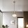 Antik lakkcsillár, fém test, állítható magasság 35-127 cm, Ø19 üvegkupak, E27 foglalat (max. 40W) | Elegáns világítás otthoni és irodai helyiségekbe