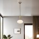 Antik lakkcsillár, fém test, állítható magasság 35-127 cm, Ø19 üvegkupak, E27 foglalat (max. 40W) | Elegáns világítás otthoni és irodai helyiségekbe