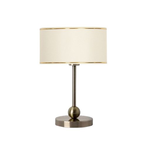 Elegáns fém lámpaernyő, arany és krém, 30 cm átmérő x 55 cm magasság | E27 Aljzat, Max 40W, 150 cm Kábel | Stílusos lakberendezés, egyszerű beállítással