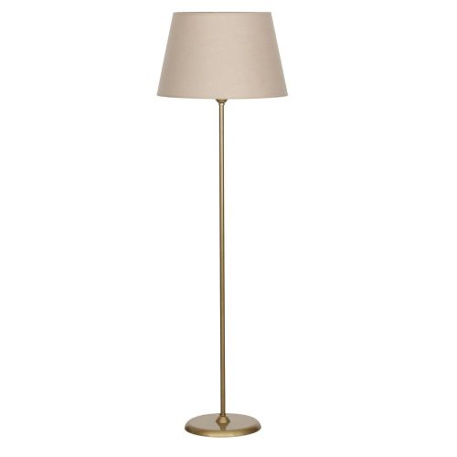 Elegáns krémszínű állólámpa, fém ház, 160 cm magasság, 40 cm átmérő | E27 aljzat, max 40W | Stílusos világítás a modern lakberendezéshez, egyszerűen beállítható