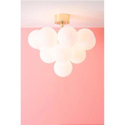 Elegáns arany csillár, fém test, max. magasság 80 cm | 220-240 V, E27 Max. 40 W | Tartalmazza a beállítási utasításokat, stílusos világítást otthoni dekorációhoz