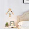 Elegáns arany fali lámpa, fém ház, 22 cm átmérő x 28 cm magasság | 3 x E27 Max 40W, IP20 | Modern Glam Design a stílusos lakberendezéshez
