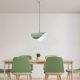 Elegáns menta csillár, állítható magasságú 25-112 cm, fém test, Ø10 alaplap, 1 x E27 foglalat (max. 40 W) | Tökéletes a modern lakberendezéshez