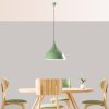 Elegáns menta csillár, állítható magasságú 42-133 cm, fém test Ø41 h:35 cm, 1 x E27 aljzat, tökéletes a modern lakberendezéshez | Stílusos és funkcionális világítás