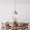 Elegáns menta csillár, állítható magasság 44-134 cm, fém test Ø40 cm, 1 x E27 aljzat, tökéletes modern terekbe, stílusos és funkcionális kialakítás
