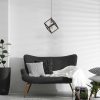 Elegáns fémcsillár, rézbevonatú, állítható magasságú 65 cm, 26 cm átmérőjű | E27 aljzat, max 40W | Tökéletes modern lakóterekbe és étkezőkbe