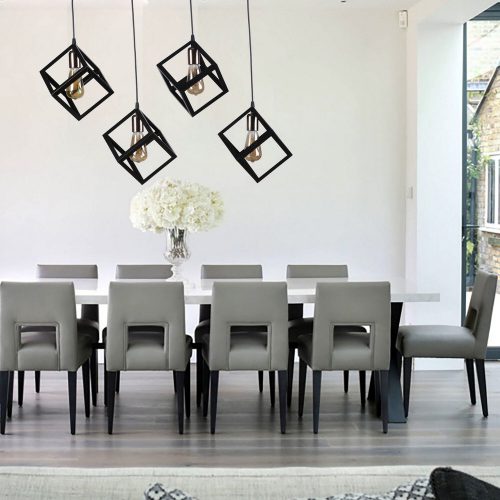 Elegáns fémcsillár, rézbevonatú, 65 cm szélesség, 65 cm magasság, állítható, E27 aljzat max. 40 W, tökéletes modern otthoni dekorációhoz és világításhoz