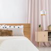 Skandináv csillár, fém test, 22 x 22 cm, magasság 123 cm | Fehér és piros | Elegáns design modern terekhez | IP20, 90 cm Kábelhossz