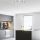 Modern fehér csillár, 78 x 78 cm, fém test, 19 cm magas, 8 x E27 Max 40W | Elegáns design otthoni és irodai használatra, IP20 besorolású