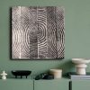 Lenyűgöző dekoratív vászonfestmény, 70 x 70 cm | 100% vászon (2,8 mm) és 100% fenyőfa keret | Tökéletes a lakberendezés és a művészet szerelmeseinek