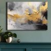 Lenyűgöző dekoratív vászonfestmény, 70 x 100 cm | 100% vászon (2,8 mm) és 100% fenyőfa keret | Tökéletes a lakberendezés és a művészet szerelmeseinek