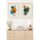 Elegáns dekoratív keretes MDF festmények (2 db), 30 x 40 cm | 100% MDF és tömörfa keret, 2,5 cm vastag | Tökéletes a lakberendezés és a művészet szerelmeseinek