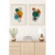 Elegáns dekoratív keretes MDF festmények (2 db), 30 x 40 cm | 100% MDF és tömörfa keret, 2,5 cm vastag | Tökéletes a lakberendezés és a művészet szerelmeseinek