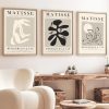 Elegáns dekoratív keretes MDF festmények (3 db), 50 x 35 cm | 100% MDF és tömörfa keret, 2 cm vastag | Tökéletes a lakberendezés és a művészet szerelmeseinek