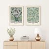 Elegáns dekoratív keretes MDF festmények (2 db), 50 x 70 cm | 100% MDF és tömörfa keret, 2 cm vastag | Tökéletes a lakberendezés és a művészet szerelmeseinek