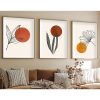 Elegáns dekoratív keretes MDF festmények (3 db), 50 x 70 cm | 100% MDF és tömörfa keret, 2,5 cm vastag | Tökéletes a lakberendezés és a művészet szerelmeseinek