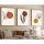 Elegáns dekoratív keretes MDF festmények (3 db), 50 x 70 cm | 100% MDF és tömörfa keret, 2,5 cm vastag | Tökéletes a lakberendezés és a művészet szerelmeseinek
