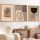 Elegáns dekoratív keretes MDF festmények (3 db), 50 x 70 cm | 100% MDF és tömörfa keret, 2 cm vastag | Tökéletes a lakberendezés és a művészet szerelmeseinek