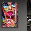 Elegáns edzett üvegfestmény, 70 x 110 cm, 100% edzett üveg (4 mm) | Lenyűgöző UV-nyomtatás | Tökéletes lakberendezési és modern terek számára
